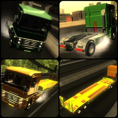 Renault Magnum with Trailer